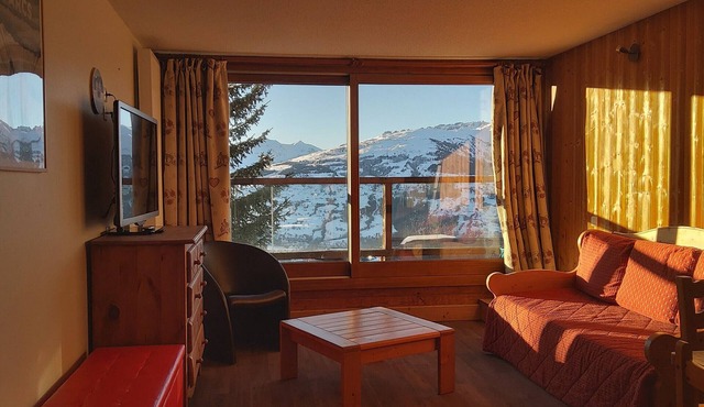 Comfortable 2-room apartment for 7 at the foot of the lifts in Arcs 1600