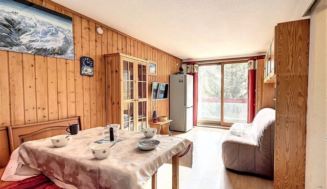 Cozy studio at the foot of the slopes with balcony