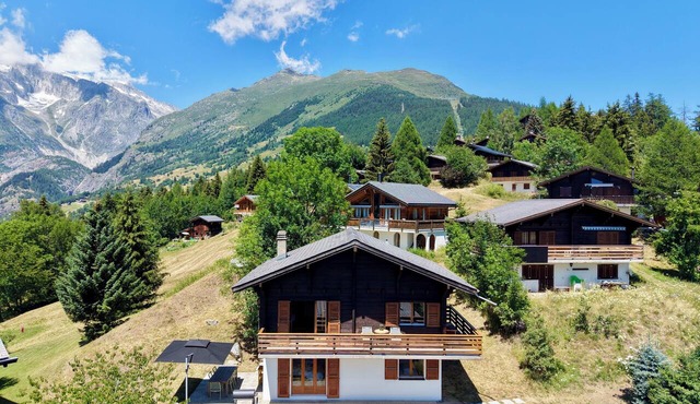 Enjoy the peace and quiet, the wide-open spaces, and the breathtaking views in Bellwald