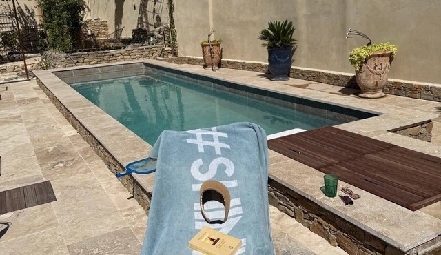Gite in the Abtrus Vineyards at Mas Des Armouriers, with Pool