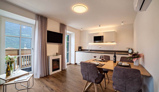 Holiday Apartment "Engel Stodl" with Mountain View, A/C, Wi-Fi, Balcony, Sauna & Terrace