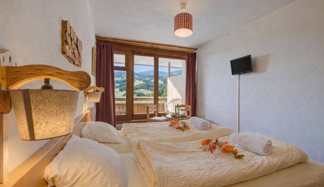 Hotel Relais Alpin Twin Room Ski In-Out11, Les Mosses, Switzerland
