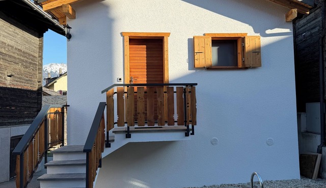 Le mazot - large studio with separate shower room