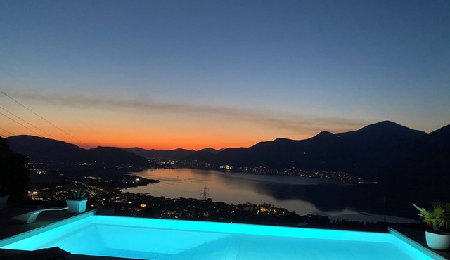 Luxury villa with private infinity pool Iseo