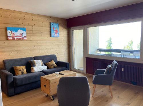 Modern studio in Veysonnaz close to ski departure