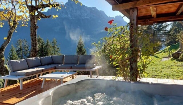 Paradise View - 5 BR Gstaad Paradise View Chalet with Outdoor Jacuzzi