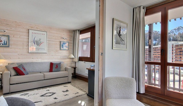 Renovated apartment 64m², 6 pers, balcony, Wi-Fi, slopes