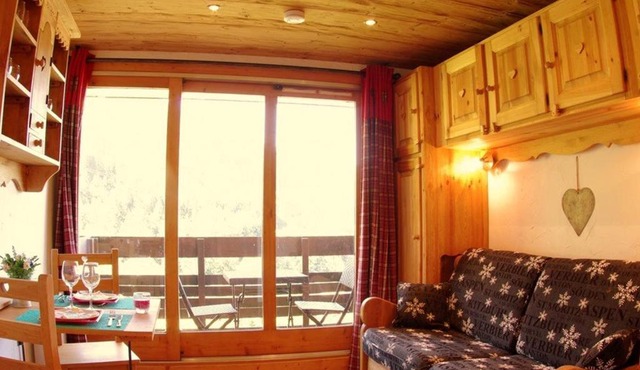 Studio cosy, animaux admis, parking disponible, Valmorel - FR-1-291-768