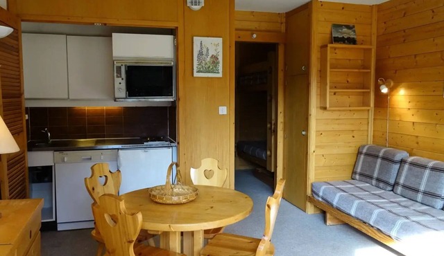 Studio for 4 people in Méribel Altiport, near the slopes and the golf course