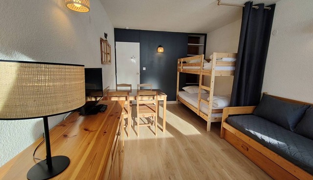 Studio for 4 in La Plagne, near slopes