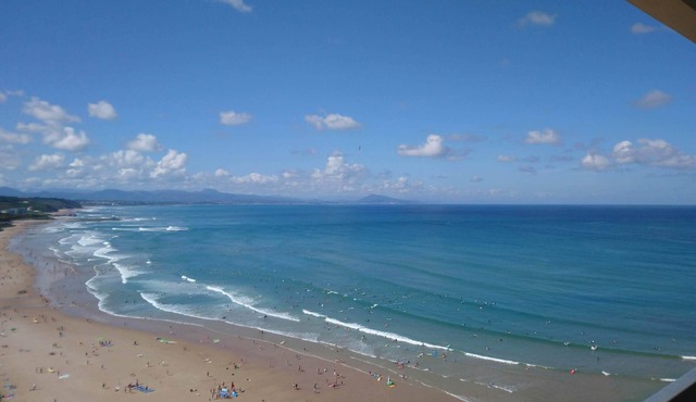 Studio Front de mer Biarritz vue Exceptionnelle + Garage in BIARRITZ