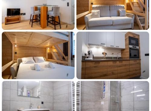 Studio Neuf, Cosy & Moderne Vieil Alpe - 100m des remontées mécaniques Alpe express