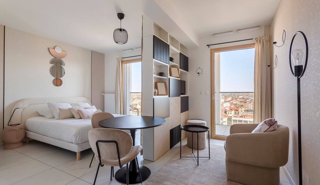Superb flat in central Lyon with views