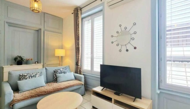 T2 with air conditioning for rent Villeurbanne