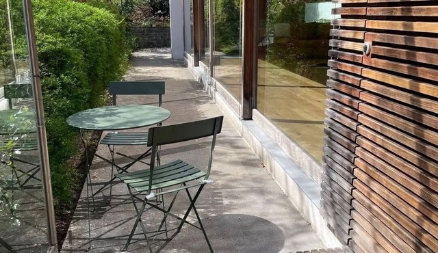 Villa Noomi - Elegant design villa with mountain views, garden & fireplace in Frastanz
