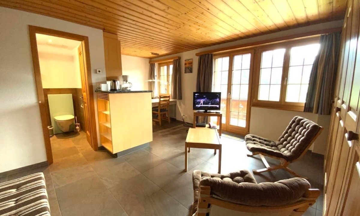 Grindelwald Apartment | Chalet Barbara, quiet 1-2 bed flat