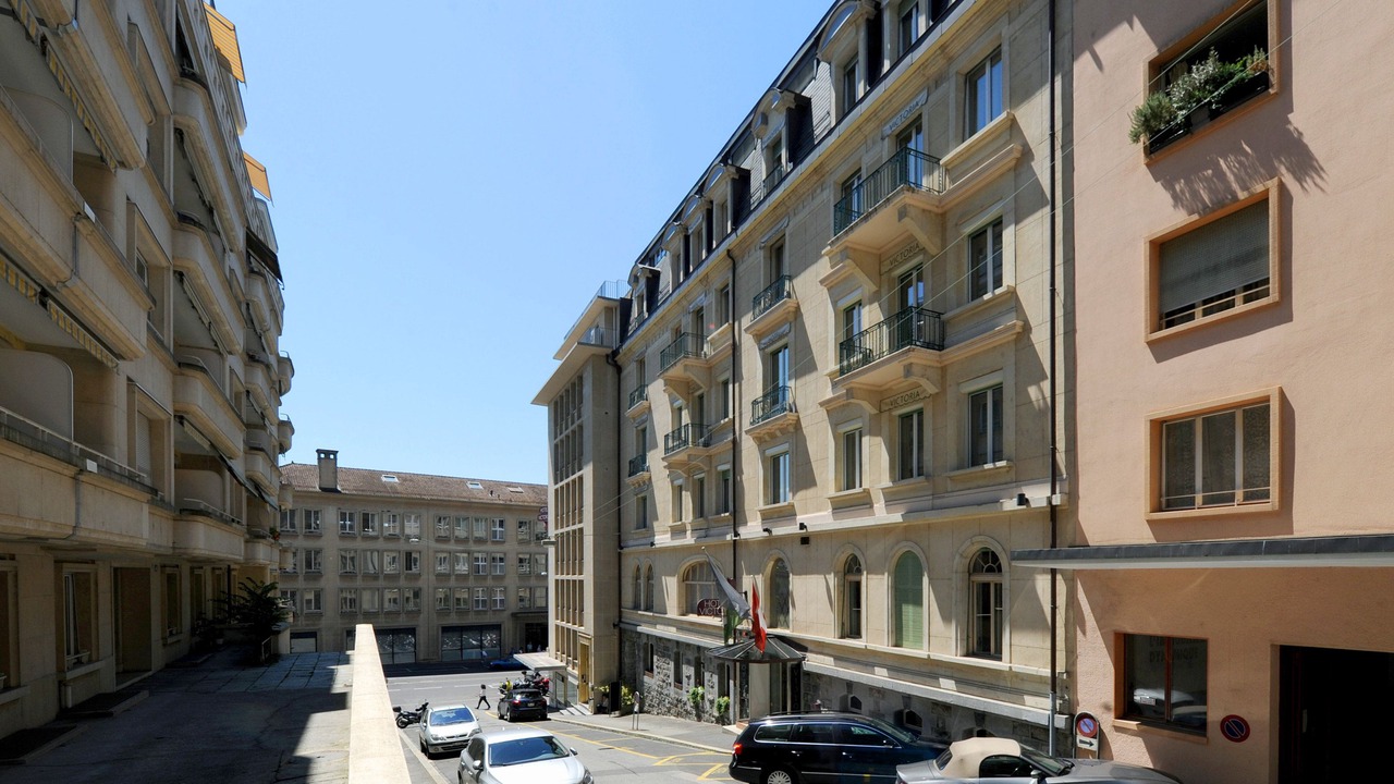 Photo of Buildings in Lausanne Center