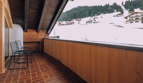 Junior Quadruple Room, Balcony, Mountain View