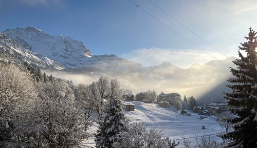 Double Room, Balcony, Mountain View (Jungfrau)