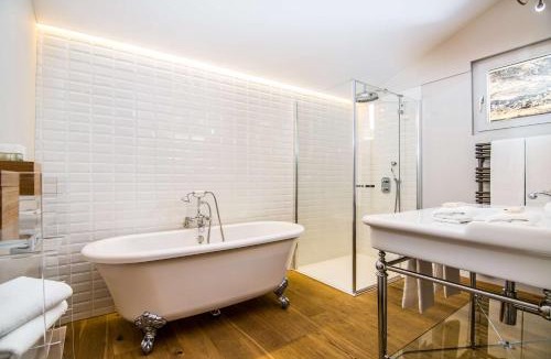 Saas-Balen Ski Chalet | Waldhotel Fletschhorn Private Whole Hotel in Saas-Fee 360 Alpine Views & Sauna