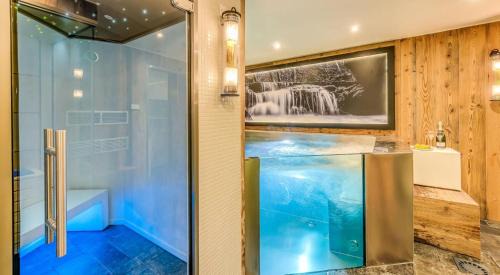 Les Brevieres Ski Chalet | Résidence Casa San Bernardo - Chalet 5 "Casa San Bernardo" - Espace bien-être, salle de jeux, salle de réunion MAE-5734