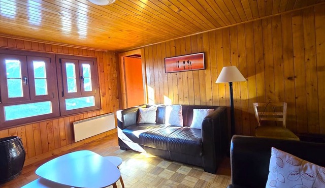 Typical flat Le Ver Luisant. Val d'Hérens