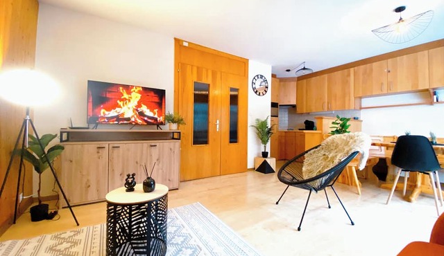 Appartement central et parking gratuit