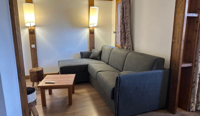 150m from resort center, Ground floor, tv, ski locker, 47m², Montchavin La Plagne