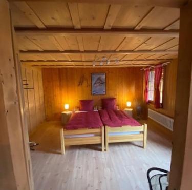 Wohnen mit Blick auf Eiger - ehemaliges Bauernhaus - 2 Schlafzimmer